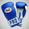 Pro-Box Pu Club Essentials Senior Sparring Handschuhe Blau/Weiß