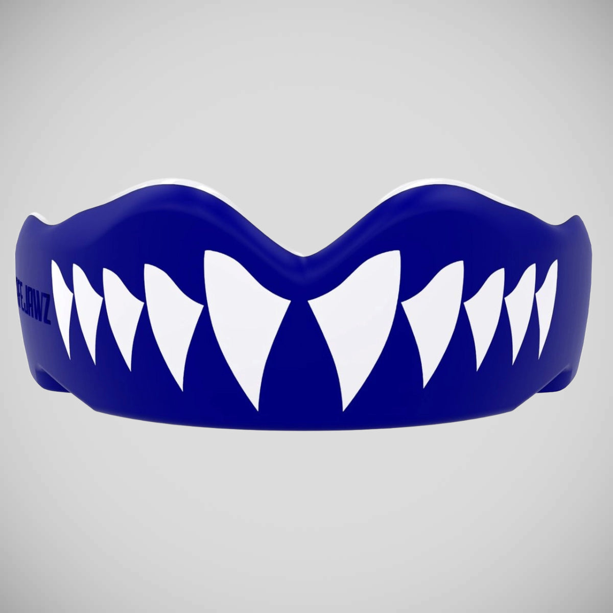 Safejawz Extra Shark Mouth Guard azul/blanco