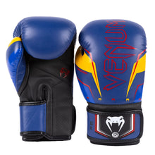 Blue/Yellow Venum Elite Evo Boxing Gloves