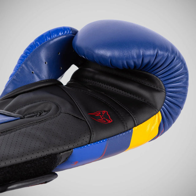 Venum Elite Evo Boxing Gloves Blue/Yellow