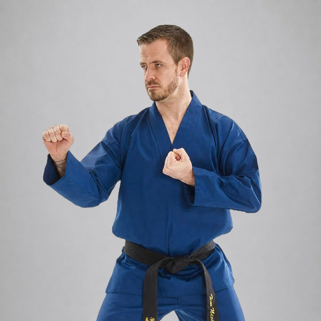 Bytomic Adult V-Neck Martial Arts Uniform Blue