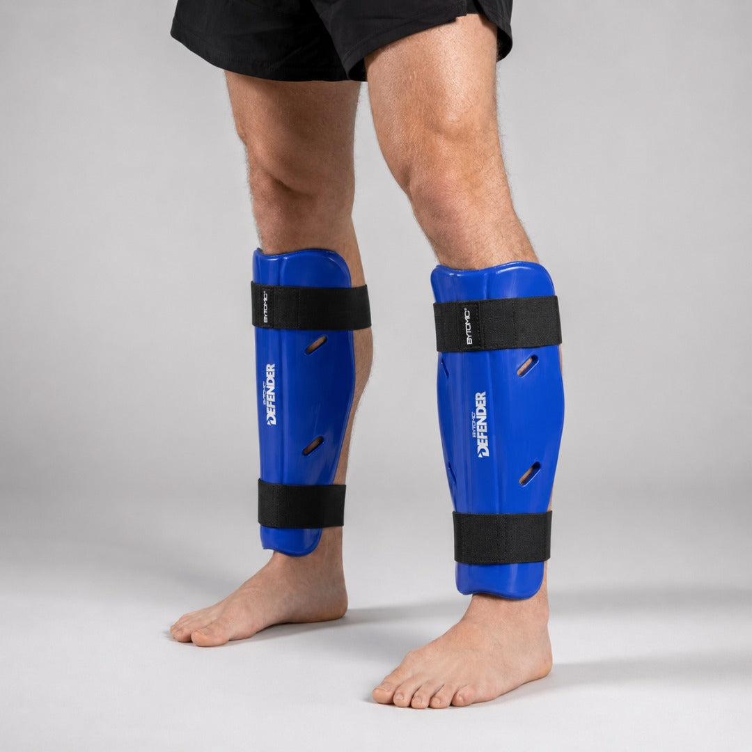 Bytomic Defender Shin Guard Blue