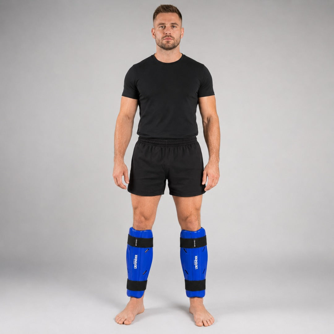 Bytomic Defender Shin Guard Blue