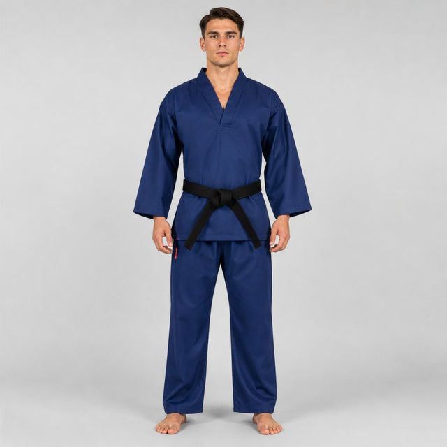 Bytomic Red Label V-Neck Adult Martial Arts Uniform Blue