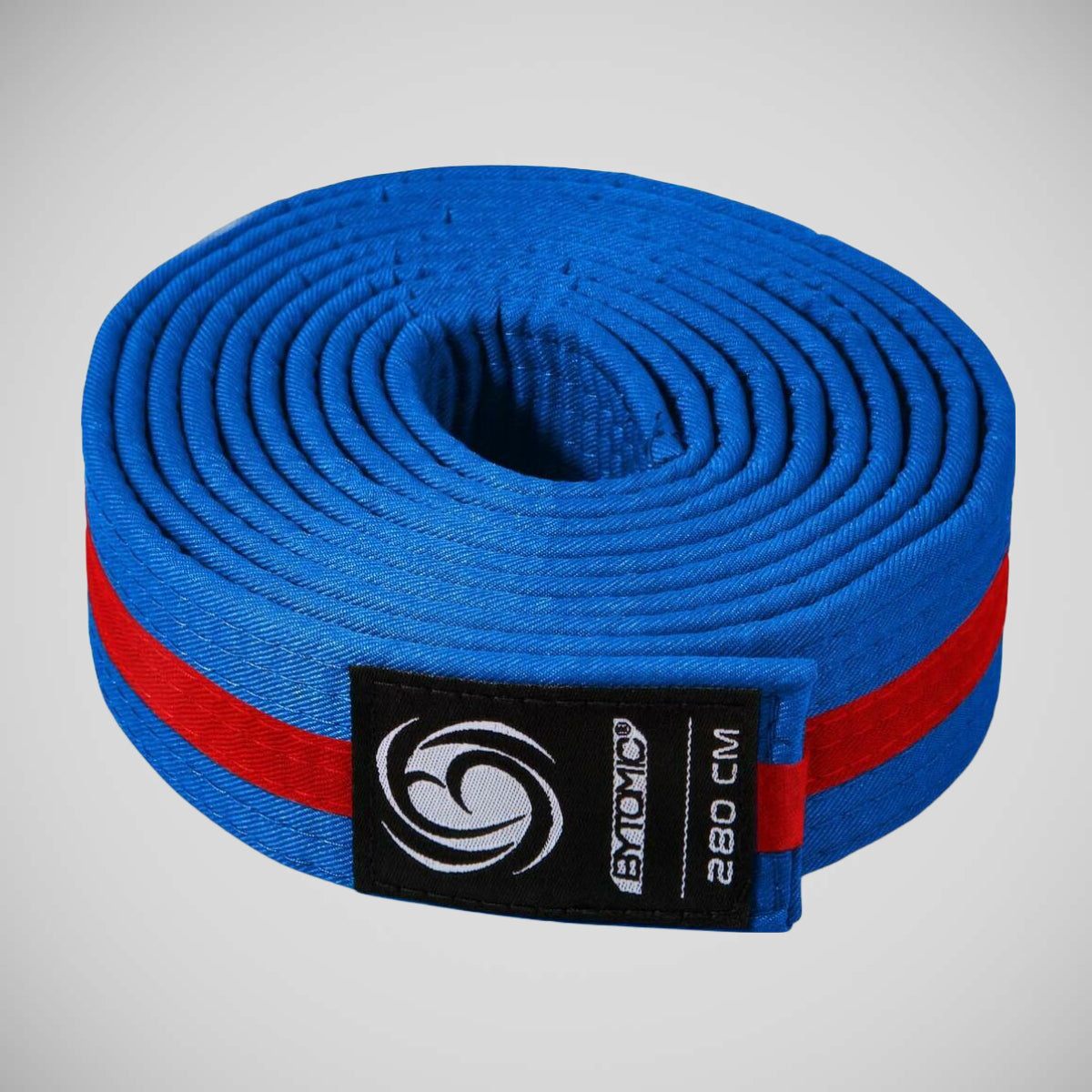 Bytomic Striped Polycotton Martial Arts Belt Pack von 10 Blau/Rot