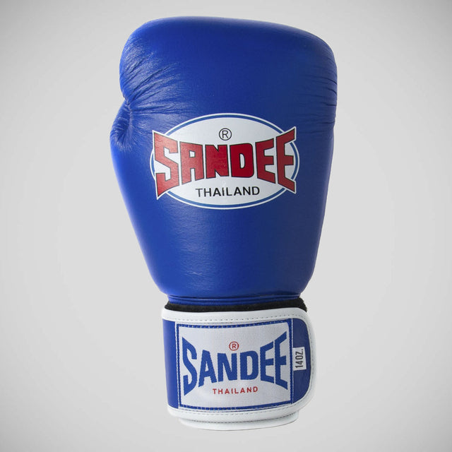 Sandee Authentic 2-Tone Boxing Gloves Blue/White