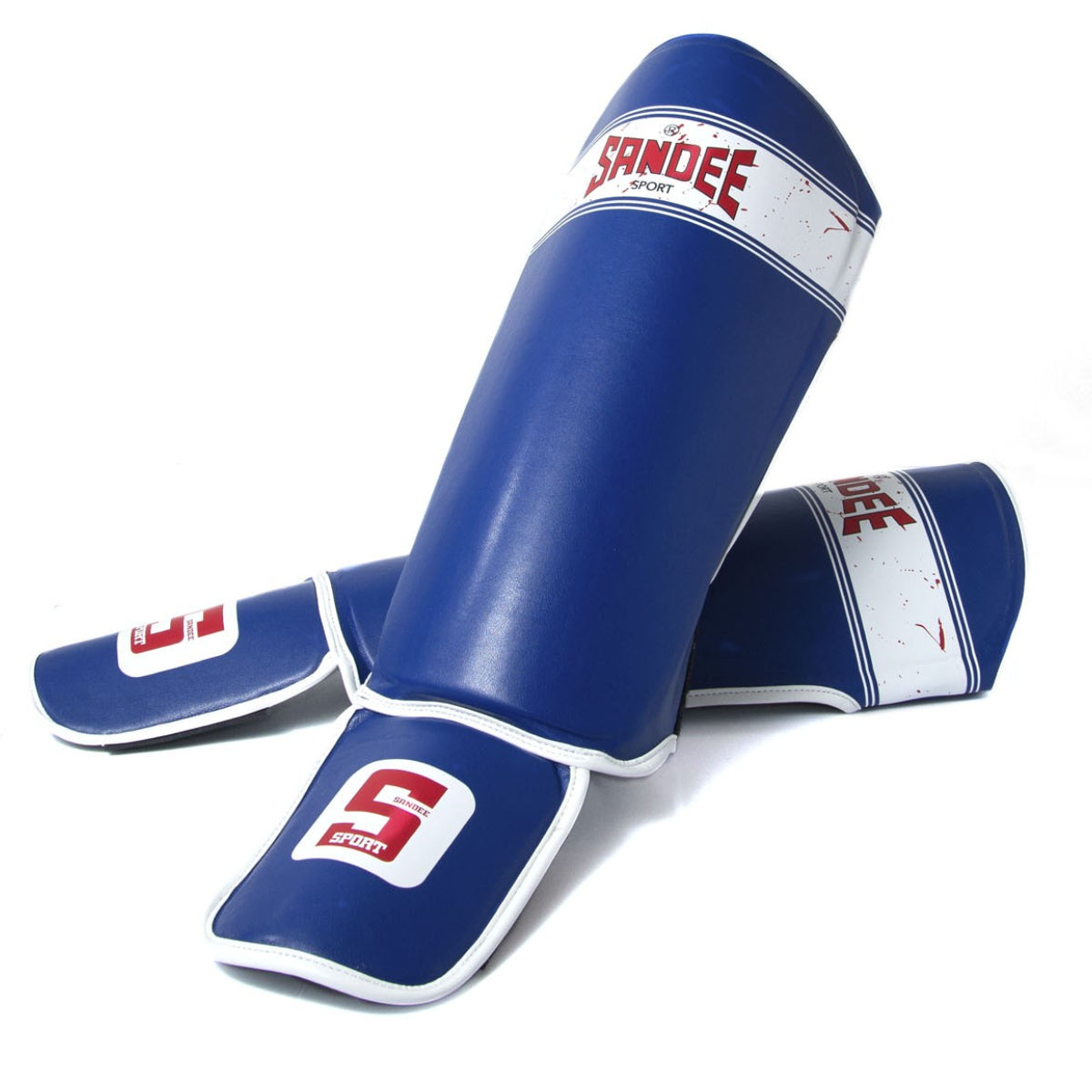 Sandee Sport Slim Shinguard Blue/White