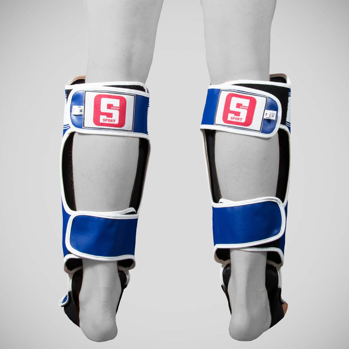 Sandee Sport Slim Shinguard Blue/White