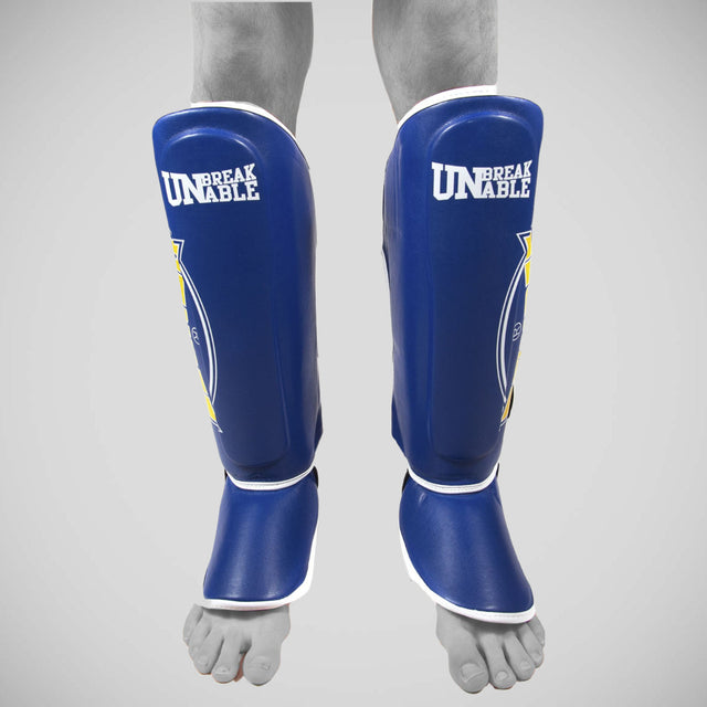 Sandee Cool-Tec Boot Shin Guards Blue/Yellow/White