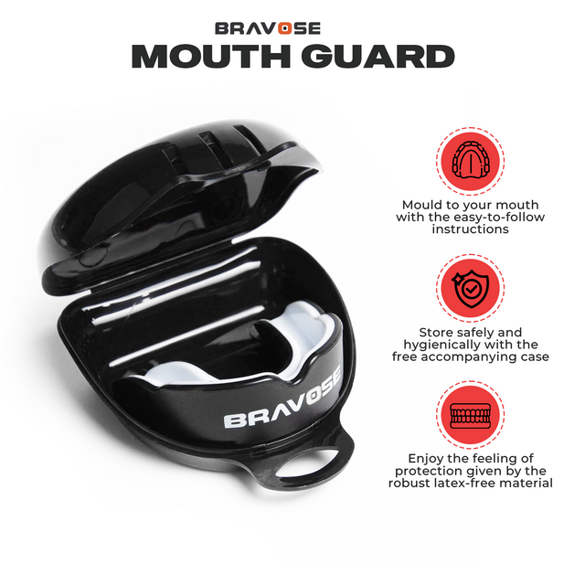 Bravose Mouth Guard Black