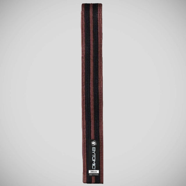 Bytomic Double Stripe Belt Brown/Black