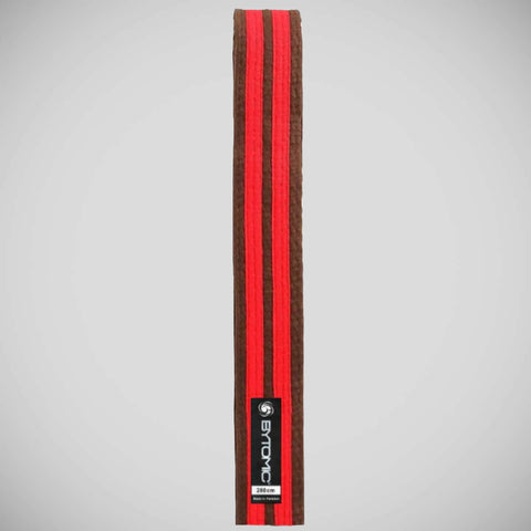Brown/Red Bytomic Double Stripe Belt