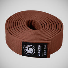 Brown Bytomic Plain Polycotton Martial Arts Belt Pack of 10
