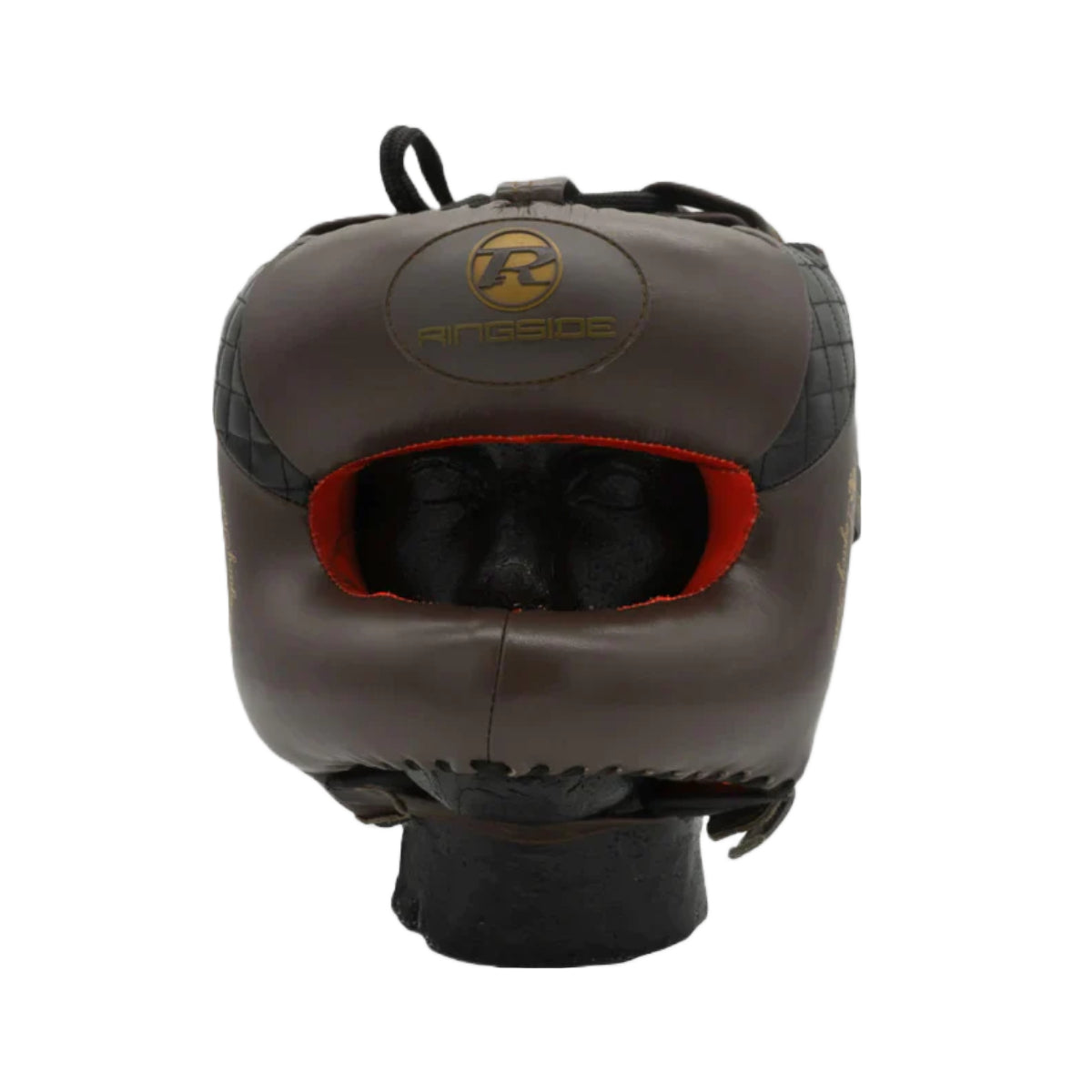 Ringside Legacy Series Bar Head Guard Brown Brown