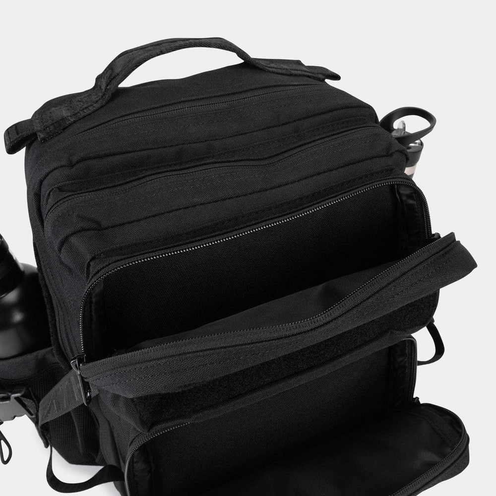 Gebaut für Athleten kleiner Fitnessstudio -Rucksack schwarz/rosa