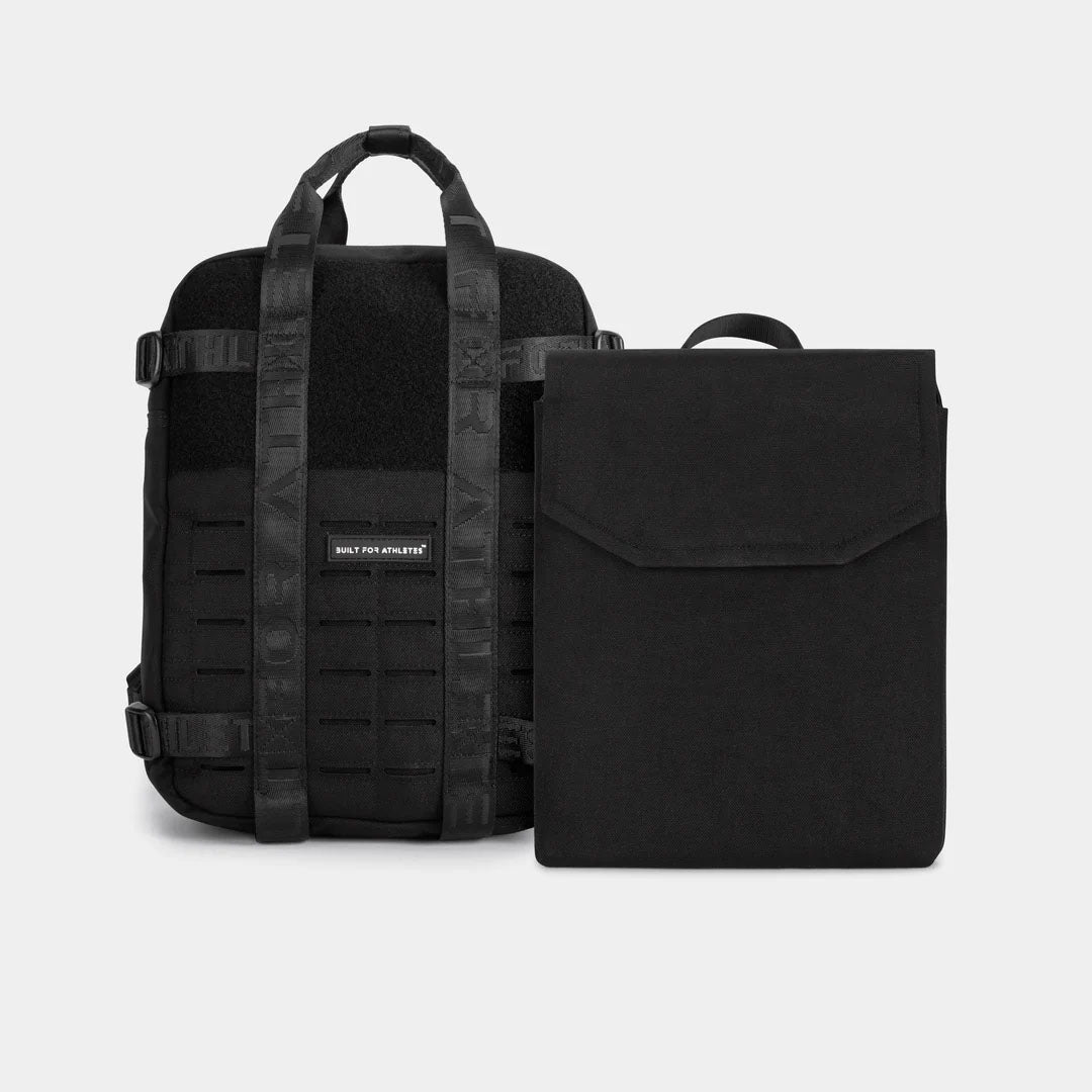 Built For Athletes Rucking 10L Gym Back Pack Black