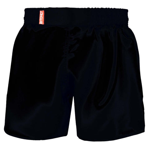 Black/White Bytomic Red Label Muay Thai Shorts