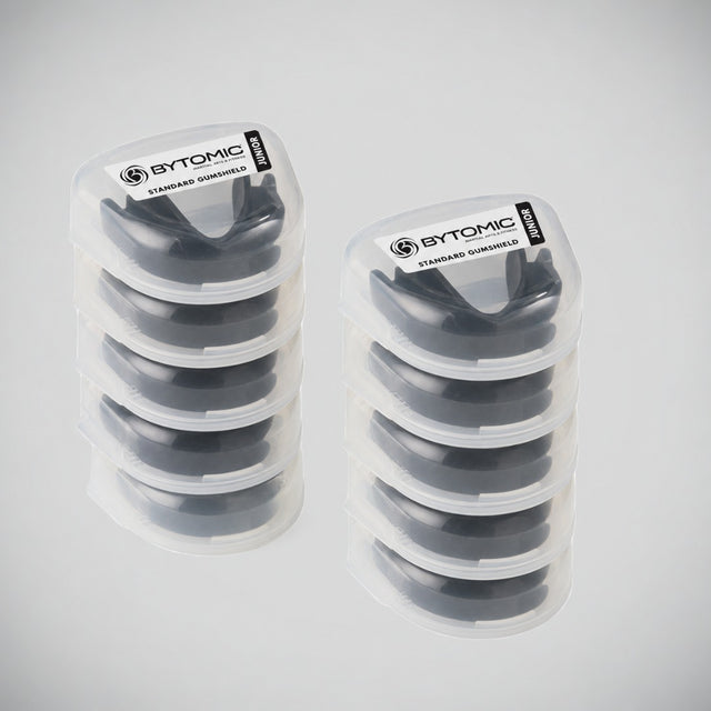 Bytomic Gumshields Pack of 10 Black adults and kids