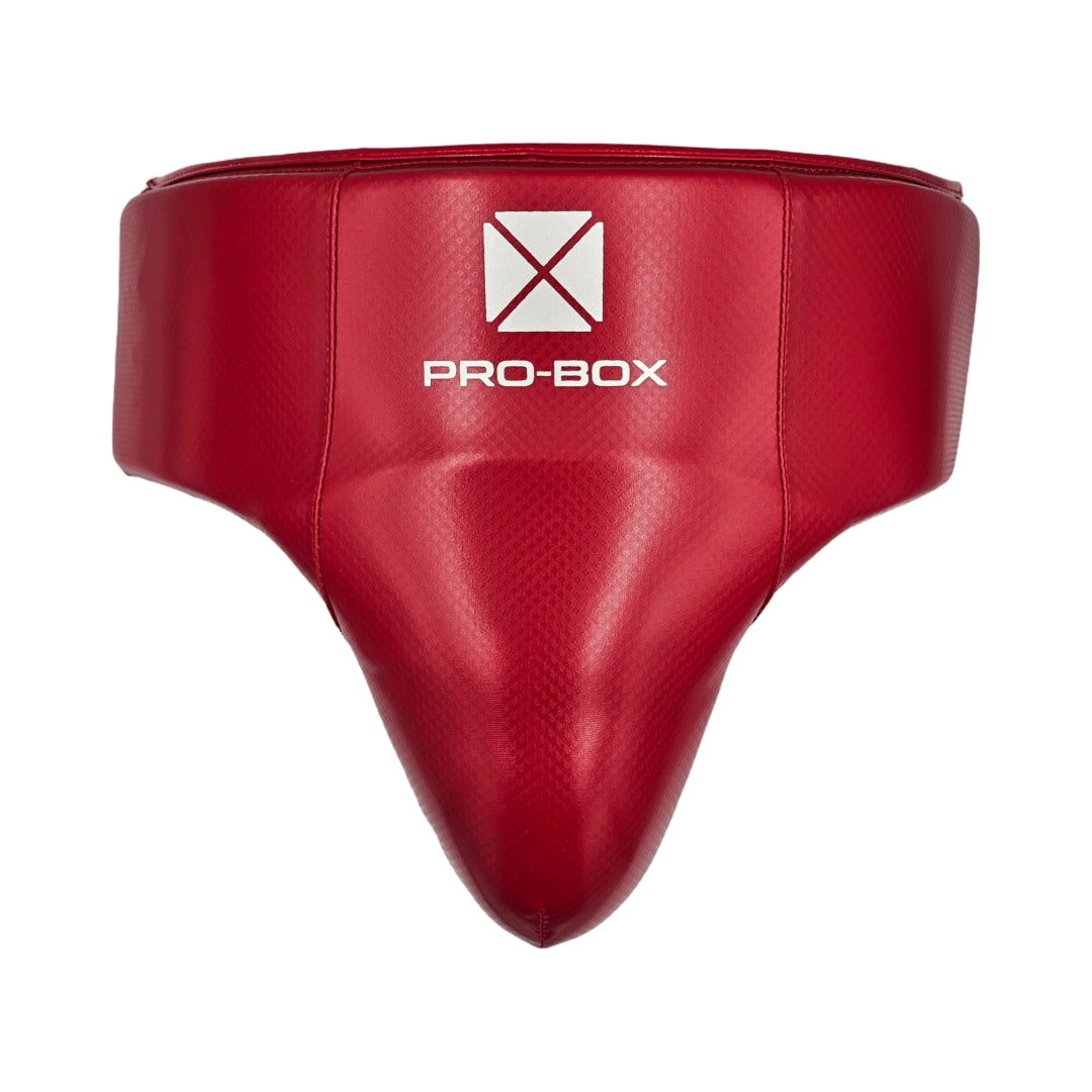 Pro-Box Champ Spar Abdo Guard Red/Silver