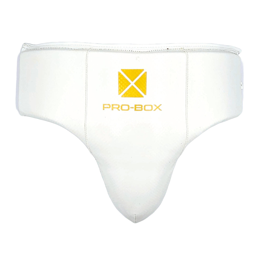 Pro-Box Champ Spar Abdo Guard White/Gold