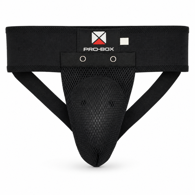 Pro-Box Cotton Groin Guard Black