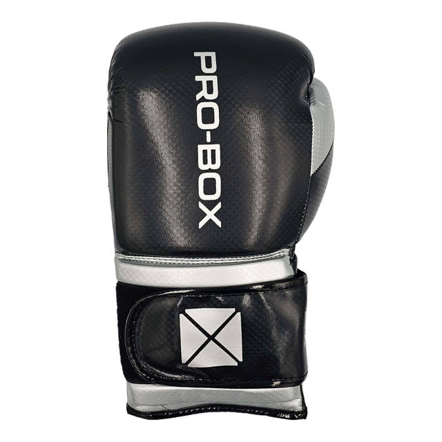 Pro-Box Champ Spar Boxing Gloves Black/Silver