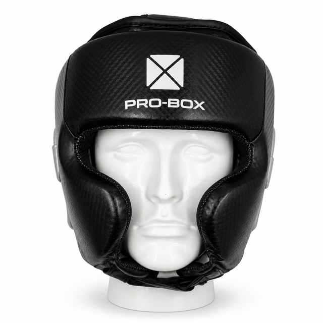 Pro-Box Champ Spar Head Guard Black/Silver