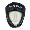 Pro-Box Club Spar Open Face Head Guard Black