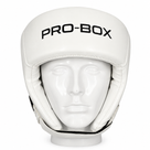 Pro-Box Club Spar Open Face Head Guard White