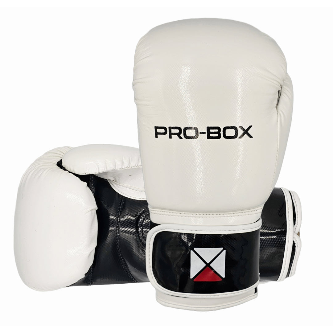Pro-Box Club Spar Boxing Gloves White