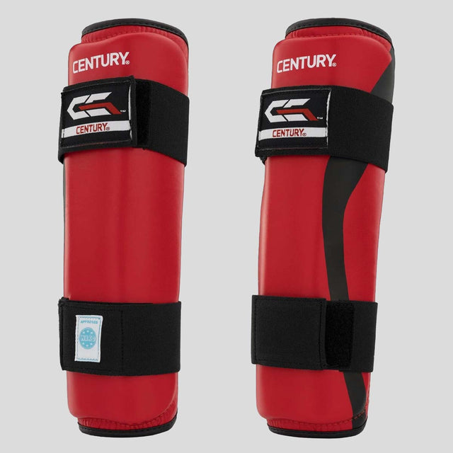 Century C-Gear Determination Shin Guards Red/Black