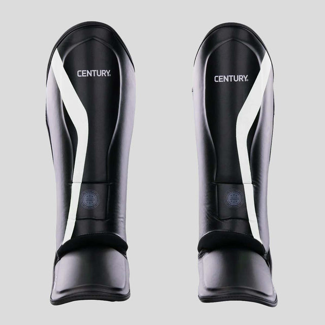 Century C-Gear Determination Shin Instep Guards Black/White