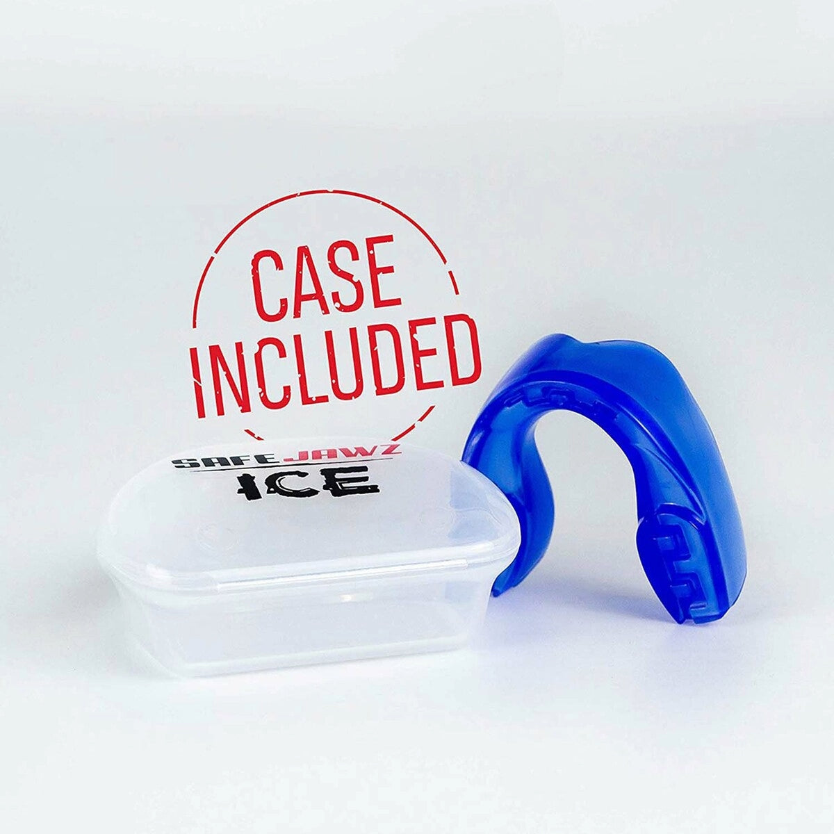 Safejawz Extra Ice Mouth Guard Clear/Blue