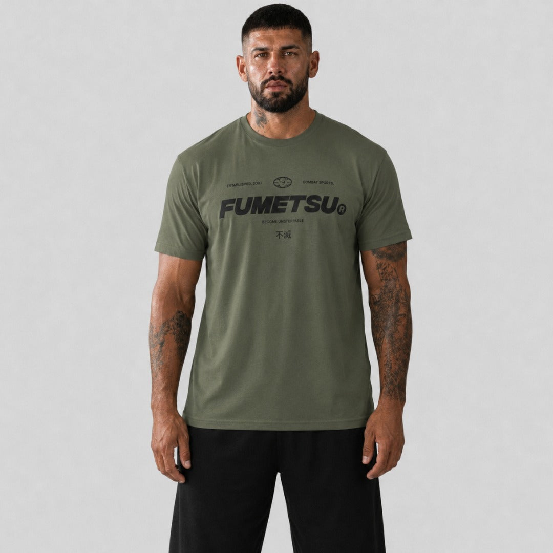 Fumetsu Combat Core T-Shirt Khaki
