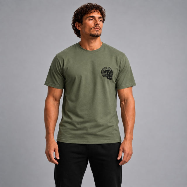Fumetsu Combat Mind T-Shirt Khaki Lifestyle 4