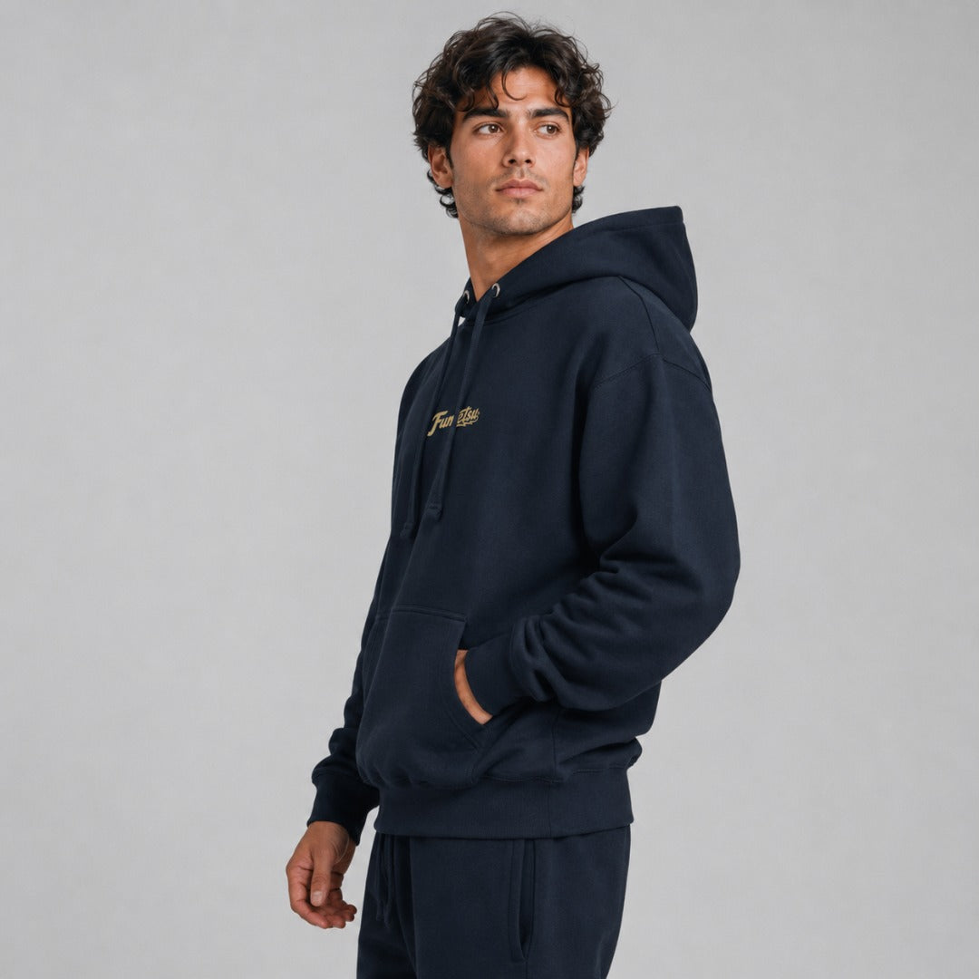 Fumetsu Combat Supply Co. Hoodie Navy/Gold