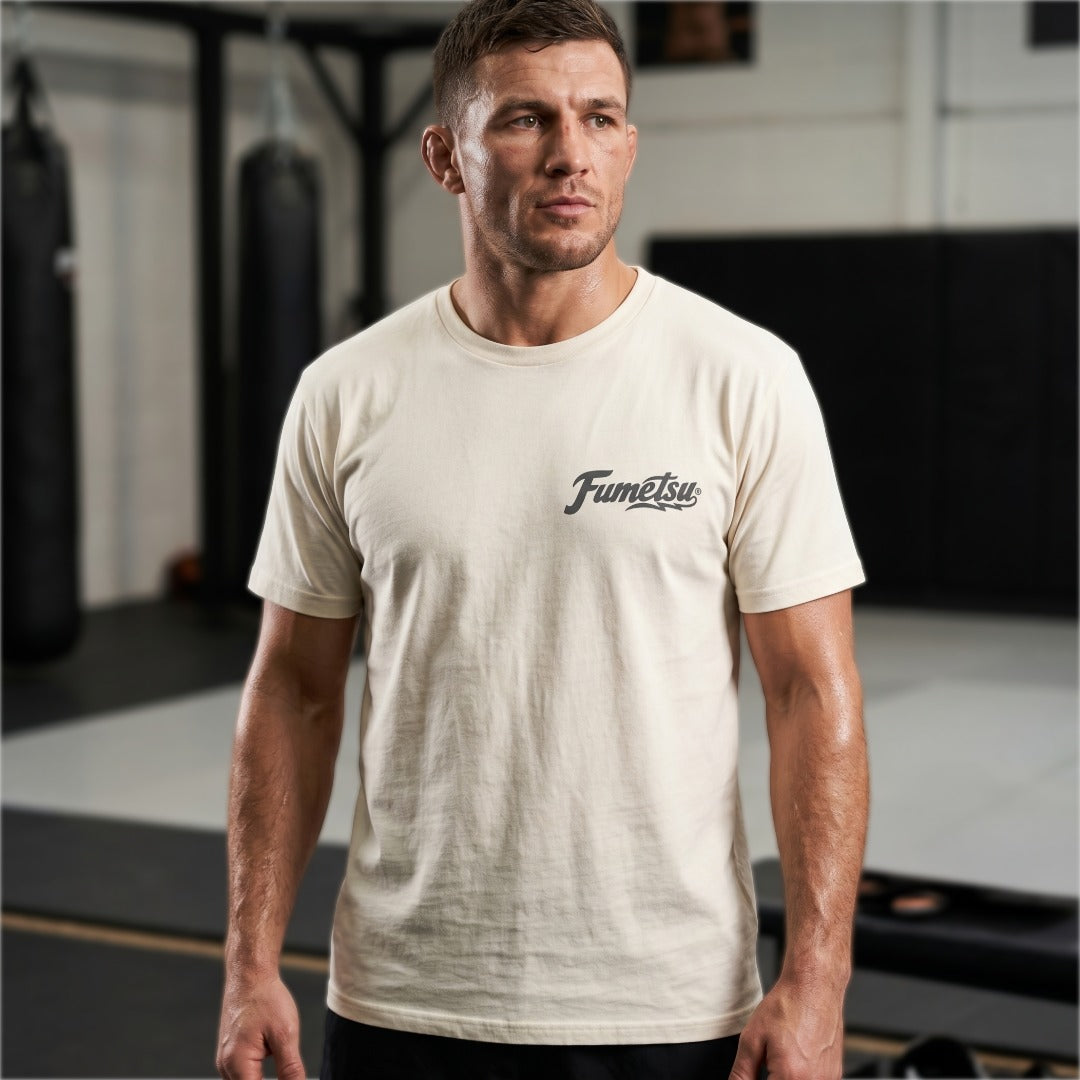 Fumetsu Combat Supply Co. T-Shirt Natural/Grey