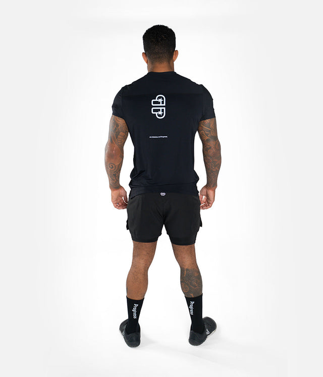 Progress Eclipse Tech Tee Black, view 3 of 6