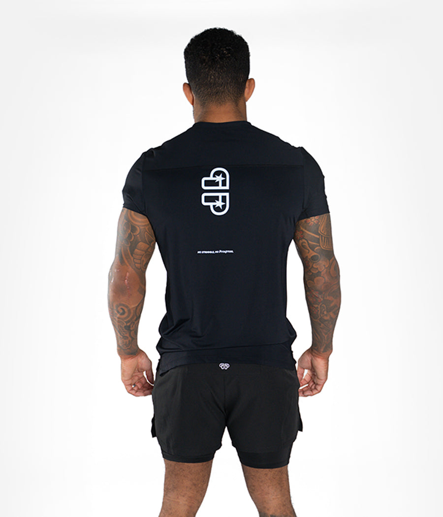Progress Eclipse Tech Tee Black, view 5 of 6