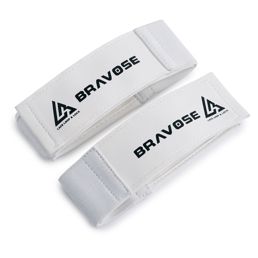 Bravose Lace Loop Lock Straps White