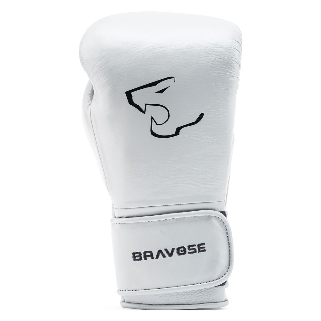 Bravose Elite Pro 2.0 Velcro Boxing Gloves Grey