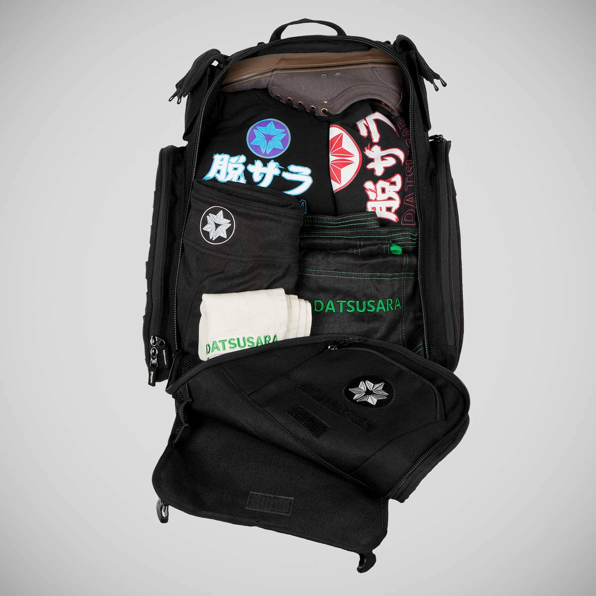 DATSUSARA HANF 66L Battlepack Pro Backpack Schwarz