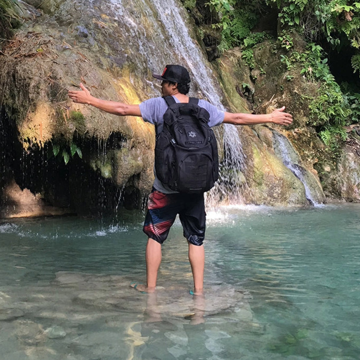 DATSUSARA HANF 66L Battlepack Pro Backpack Schwarz