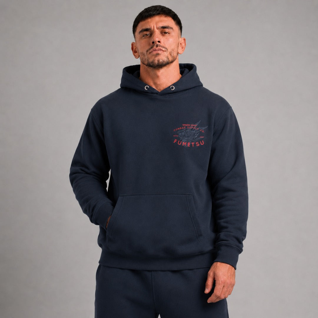 Fumetsu Dragon Slayer Hoodie Navy