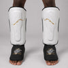 Fumetsu Dragon Slayer Shin Guards White/Black/Gold