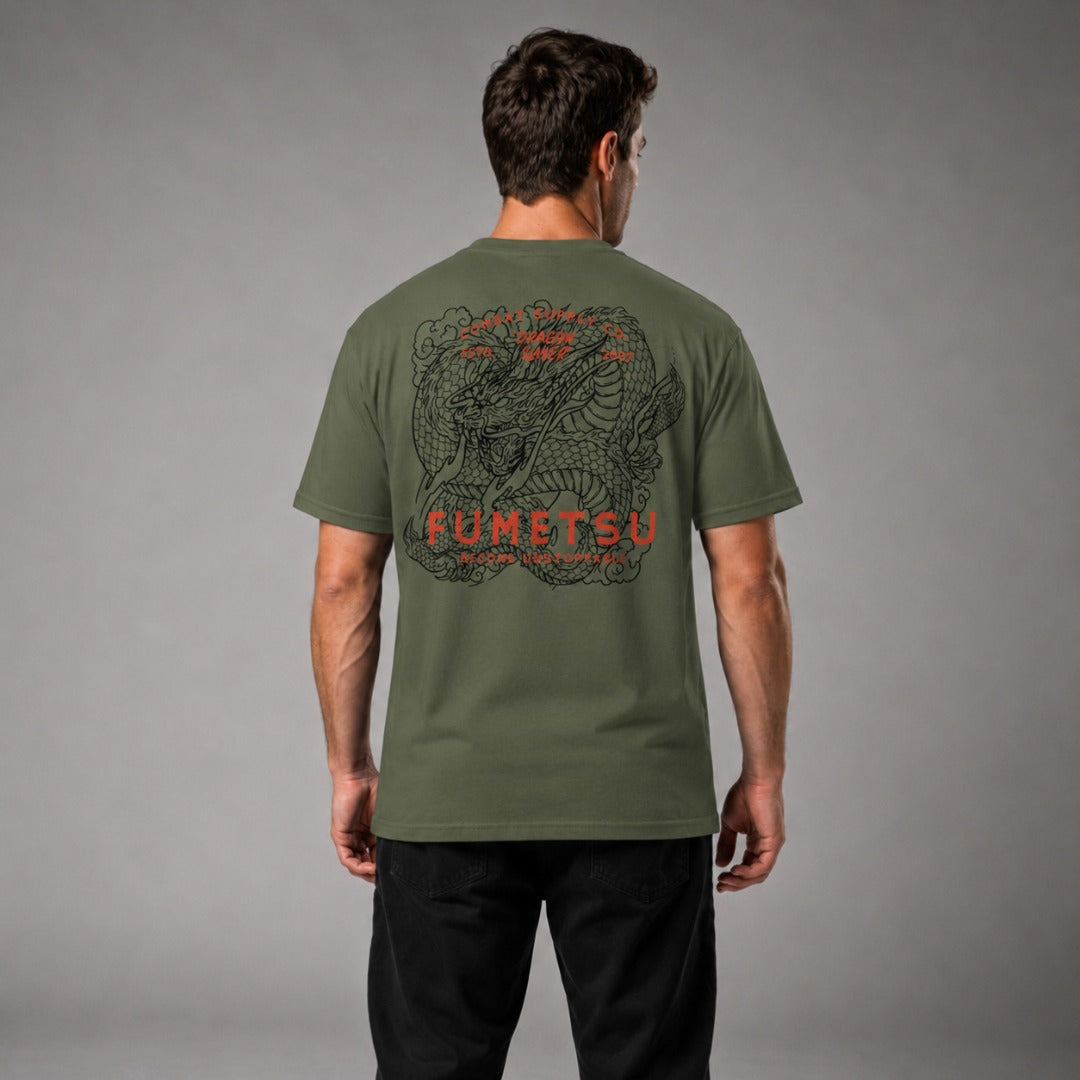 Fumetsu Dragon Slayer T-Shirt Khaki