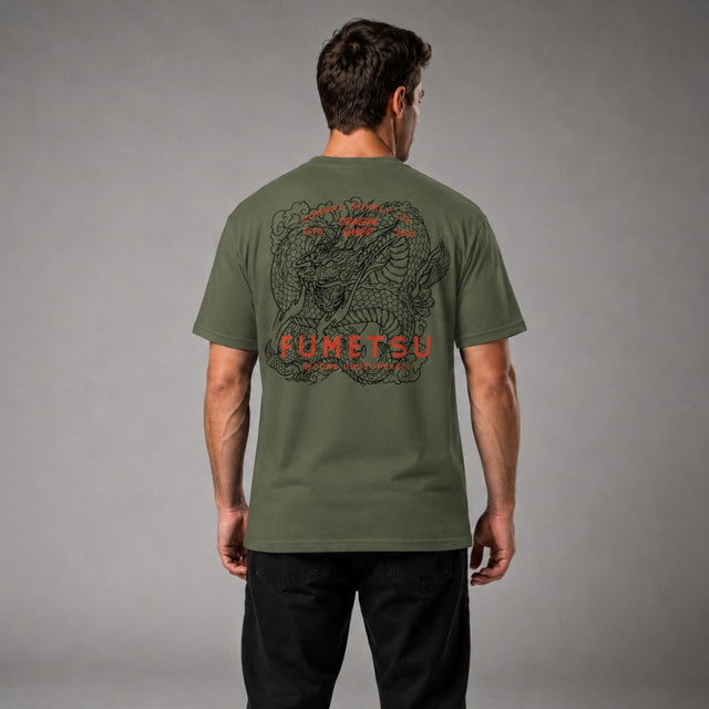 Fumetsu Dragon Slayer T-Shirt Khaki