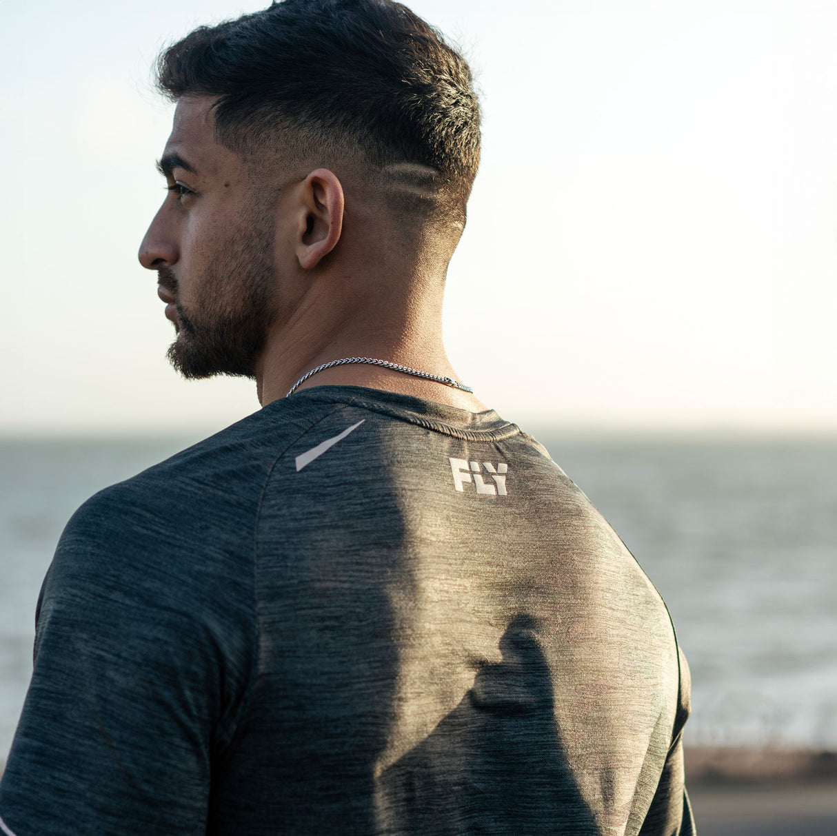 Fly Tempo Running Tee Black