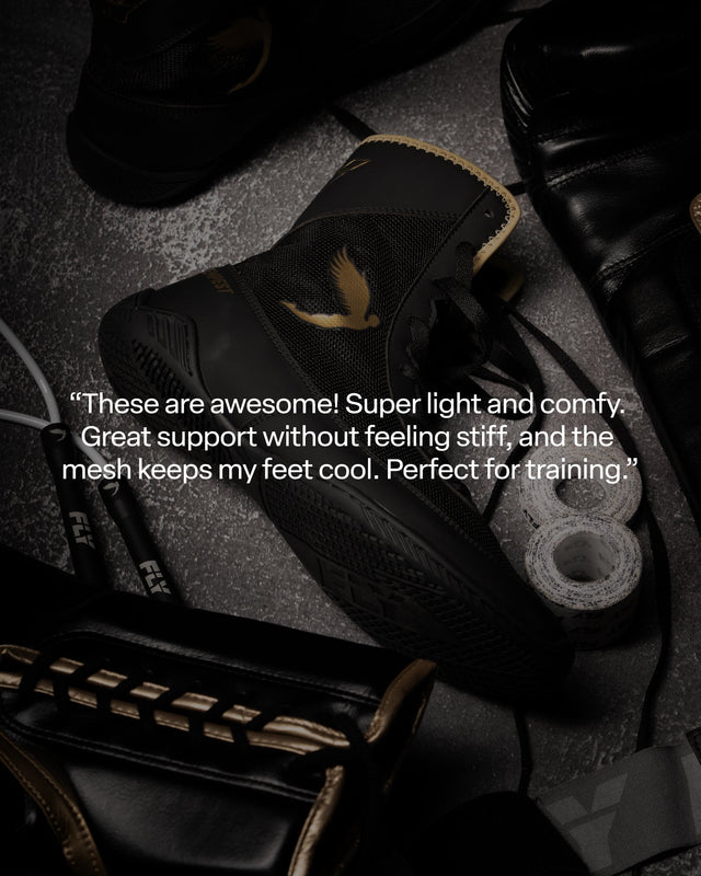 Fly Tempest Boxing Boots Black