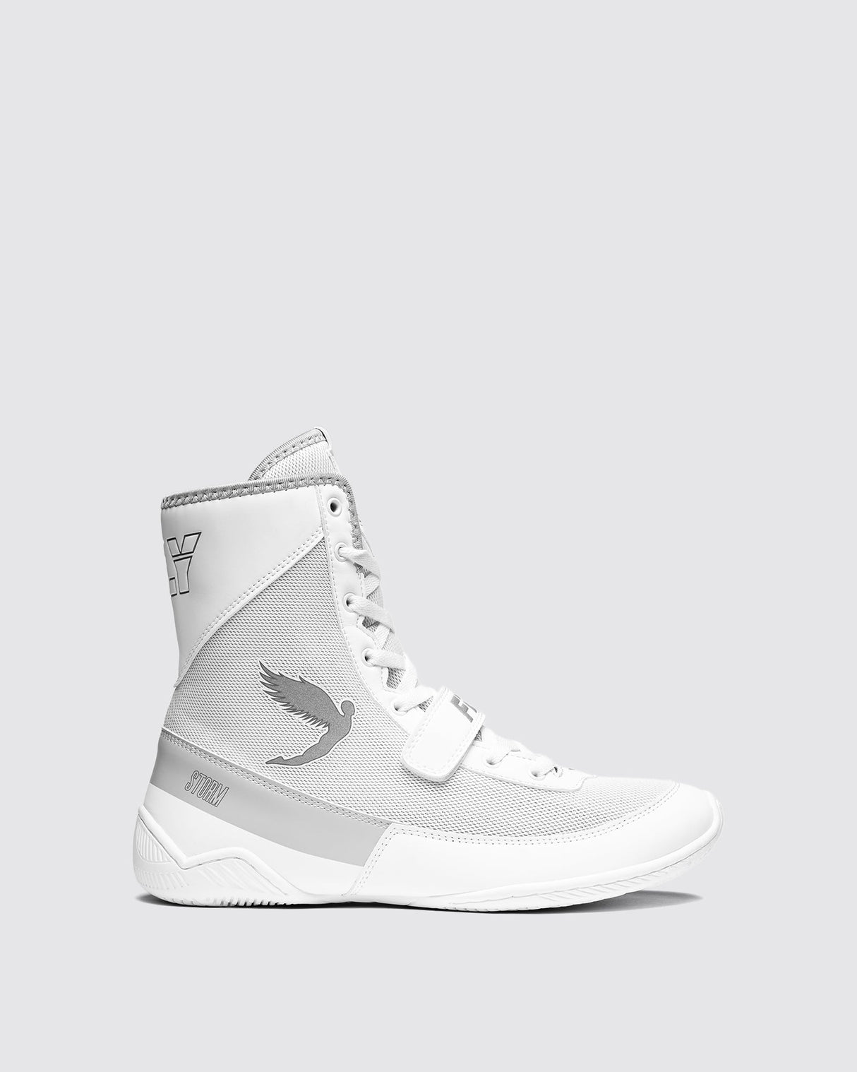 Fly Kids Storm 2 Boxing Boots White